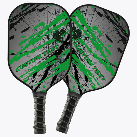 Maxcorners Personalized Green Pickleball Paddles With Name, Pickleball Tournaments Paddle For Team, Pickleball Gifts