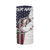 Maxcorners Bass Fishing American Flag Custom performance Fishing shirts, Patriotic Bass Fishing jerseys LM0201