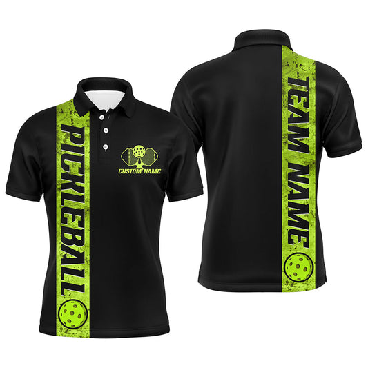 MaxCorners Pickleball Multi-Color  Customized Name, Team Name 3D Polo Shirt For Men