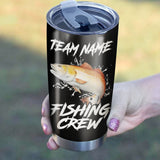 Maxcorners Redfish Puppy Drum Fishing Tumbler Crew Customize Name