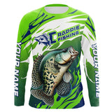 Maxcorners Personalized Crappie Fishing Jerseys, Crappie Fishing Long Sleeve Tournament Fishing Shirts MT2108