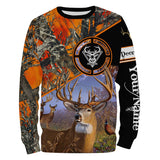 Maxcorners Custom Name Deer Hunting Orange Camo 3D All Over Printed Clothes