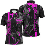 Maxcorners Strike Bowling Camo Multicolor Option Customized Name 3D Shirt