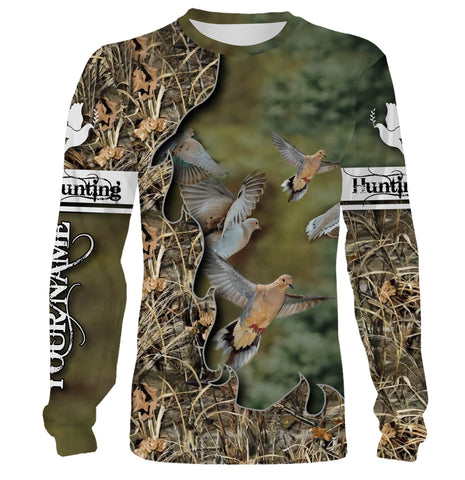 Maxcorners Dove Hunting Customize Name 3D Shirts