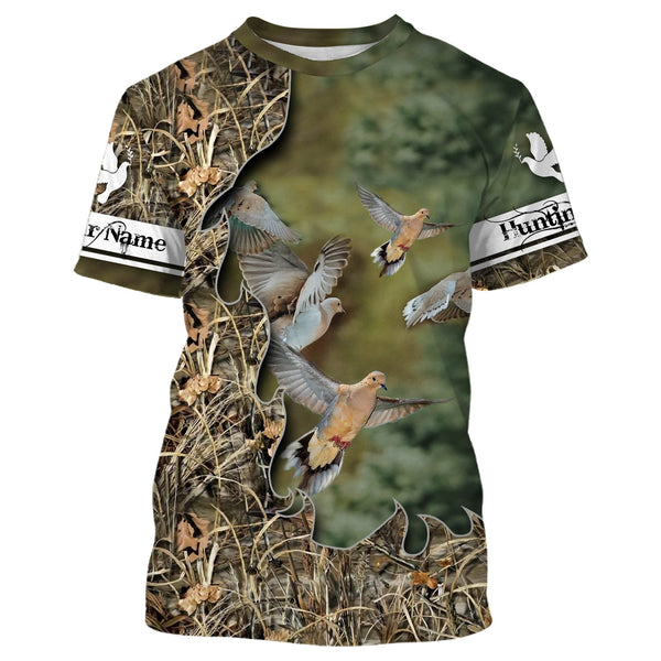 Maxcorners Dove Hunting Customize Name 3D Shirts