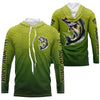 Maxcorners Bass Fishing Custom Long Sleeve Tournament Fishing Shirts, Bass Fisherman Fishing Jerseys LM0201