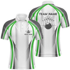 Maxcorners Bowling League Multicolor Option Customized Name 3D Shirt