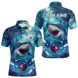 Maxcorners Custom Shark Bowling Shirts, Shark Bowling Team Shirt