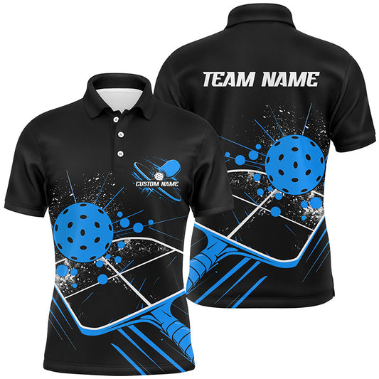 MaxCorners Pickleball Multi-Color League And Paddle Jersey Customized Name, Team Name 3D Polo Shirt For Men