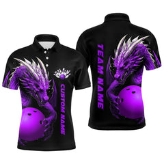 Maxcorners Dragon Bowling Multicolor Option Customized Name 3D Shirt