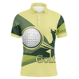 Maxcorner Customized Name Golf Balls 3D Polo Shirt