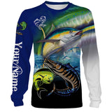 Maxcorners Mahi-mahi, Wahoo, Tuna Customize Name 3D Hoodie