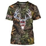 Maxcorners American deer buck hunting camouflage hunting clothes Customize Name 3D All Over Printed Shirts LM2608