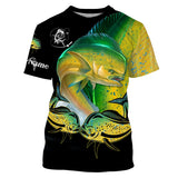 Maxcorners Custom Name Mahi Mahi 3D Shirts