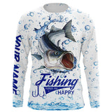 Maxcorners Striped Bass Fishing Customize Name 3D Shirts