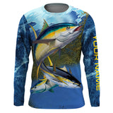 Maxcorners Tuna Fishing Customize Name 3D Shirts