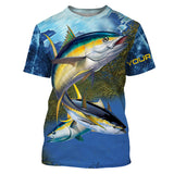 Maxcorners Tuna Fishing Customize Name 3D Shirts