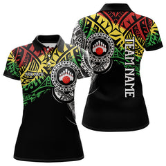 Maxcorners Personalized Tribal pattern Mens Bowling Shirts Custom Bowling outfit for men Team bowling jersey