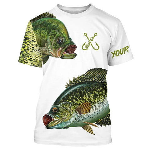 Maxcorners Crappie Fishing 3D Shirts Customize Name