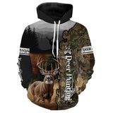 Maxcorners Deer hunting Customize Name 3D All Over Printed Shirts Personalized gift For Hunter Hunting Lovers LM2608