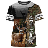 Maxcorners Deer hunting Customize Name 3D All Over Printed Shirts Personalized gift For Hunter Hunting Lovers LM2608