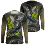 Maxcorners Personalized Catfish Fishing jerseys, Catfish scales long sleeve fishing shirts uv protection MT2108