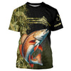 Maxcorners Redfish fishing camouflage Custom performance long sleeve Fishing Shirts, Red Drum Fishing jerseys MT2108