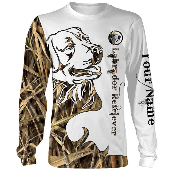 Maxcorners Labrador Retriever Hunting Customize Name 3D Shirts