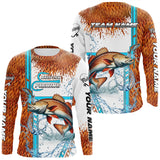 Maxcorners Redfish Fishing Scales Custom Red Drum Fishing Team Jerseys, Redfish Fishing Apparel