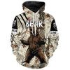 Maxcorners Bear hunter big game hunting camouflage Customize 3D All Over Printed Shirts, Bear hunting appare LM2608