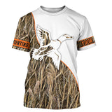 Maxcorners Duck Hunting camo tattoo Custom 3D All Over Printed Shirts, Personalized waterfowl Hunting apparel LM2608