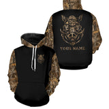 Maxcorners Wild Boar Hunting Camouflage all over print shirts personalized hunting gifts LM2608