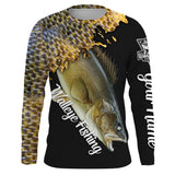 Maxcorners Walleye Fishing Customize Name 3D Shirts