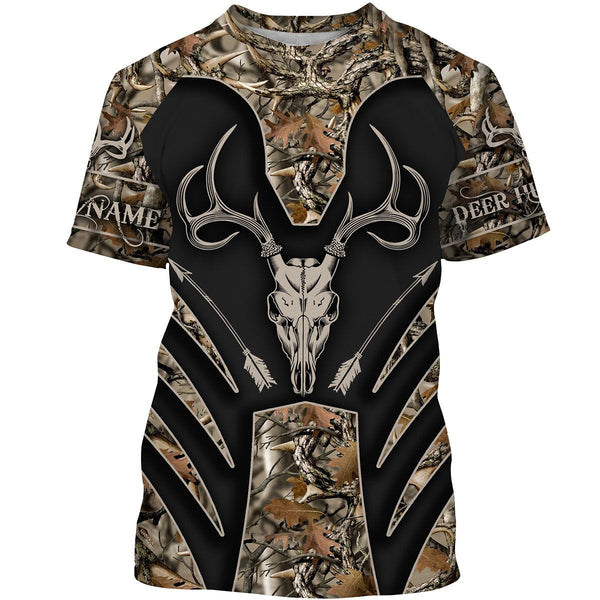 Maxcorners Best Deer Bow Hunting Customize Name 3D Shirts