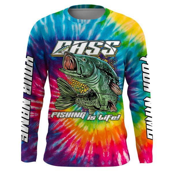 Maxcorners Bass Fishing Customize Name 3D Shirts