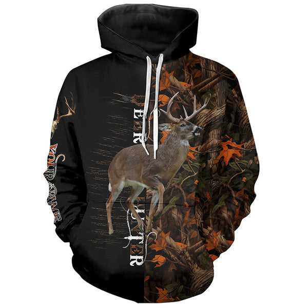 Maxcorners Personalized Deer hunting camouflage shirts for Deer hunters, Deer hunting clothing, hunting gifts LM2608