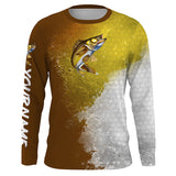 Maxcorners Beautiful Walleye Fishing 3D Shirts Customize Name