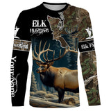 Maxcorners Best Elk Hunting Camouflage Shirts for Elk Hunters, Personalized Hunting Shirts LM2608