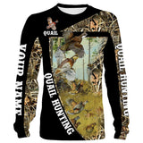 Maxcorners Quail Hunting Customize Name 3D Shirts