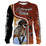 Maxcorners Pheasant Hunting Customize Name 3D Shirts