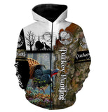 Maxcorners Turkey Hunting Customize Name 3D Shirts