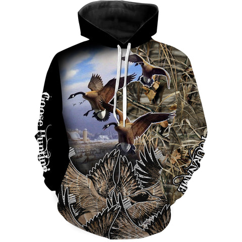 Maxcorners Waterfowl Hunting Customize Name 3D Shirts