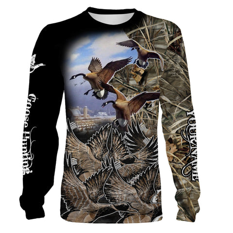 Maxcorners Waterfowl Hunting Customize Name 3D Shirts