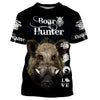 Maxcorners Boar hunting Custom Name 3D All over print shirts - Personalized gift for Men, Women and Kid  1 LM2608