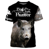 Maxcorners Feral Hog hunting Custom Name 3D All over print T-shirt, Long sleeve, Hoodie, Zip up hoodie LM2608