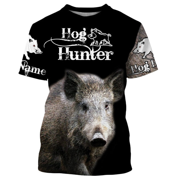 Maxcorners Feral Hog hunting Custom Name 3D All over print T-shirt, Long sleeve, Hoodie, Zip up hoodie LM2608