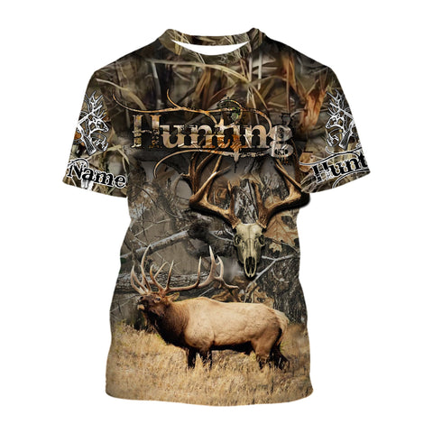 Maxcorners Hunting Customize Name 3D Shirts