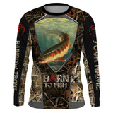 Maxcorners Born To Fish Rainbow Trout Fishing Customize Name 3D Shirts