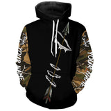 Maxcorners Archery Bow Hunting Custom Name Shirts - Personalized Bowhunting Gifts Shirts for Adult and kid 1 LM2608
