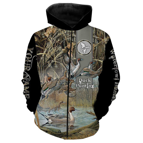 Maxcorners Duck Hunting Customize Name 3D Shirts